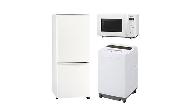 家電3点セット｜家具家電のファストレンタル[名古屋から愛知/岐阜/三重]