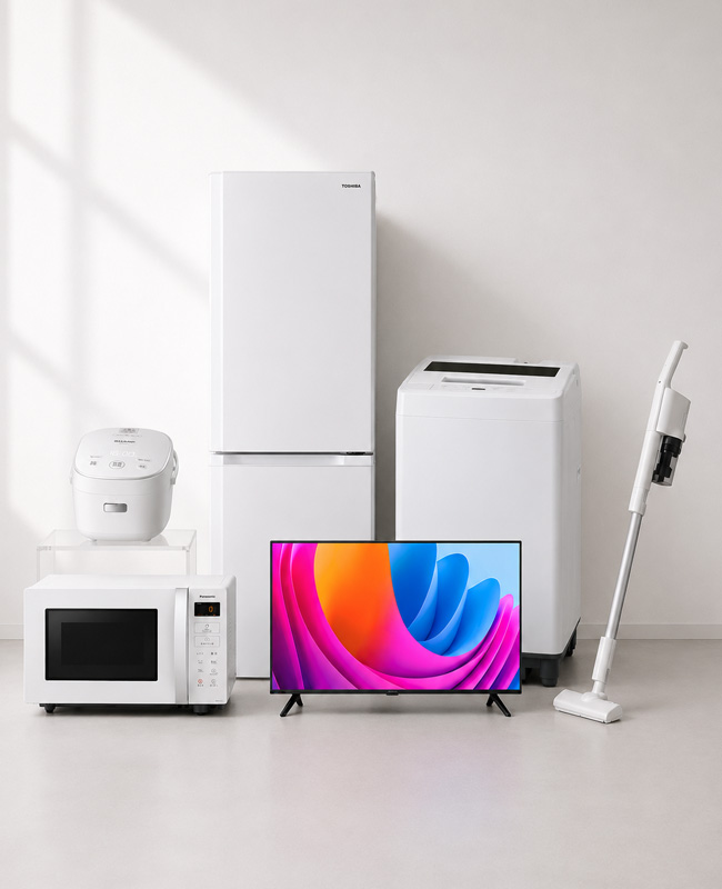 家電5点セットイメージ画像