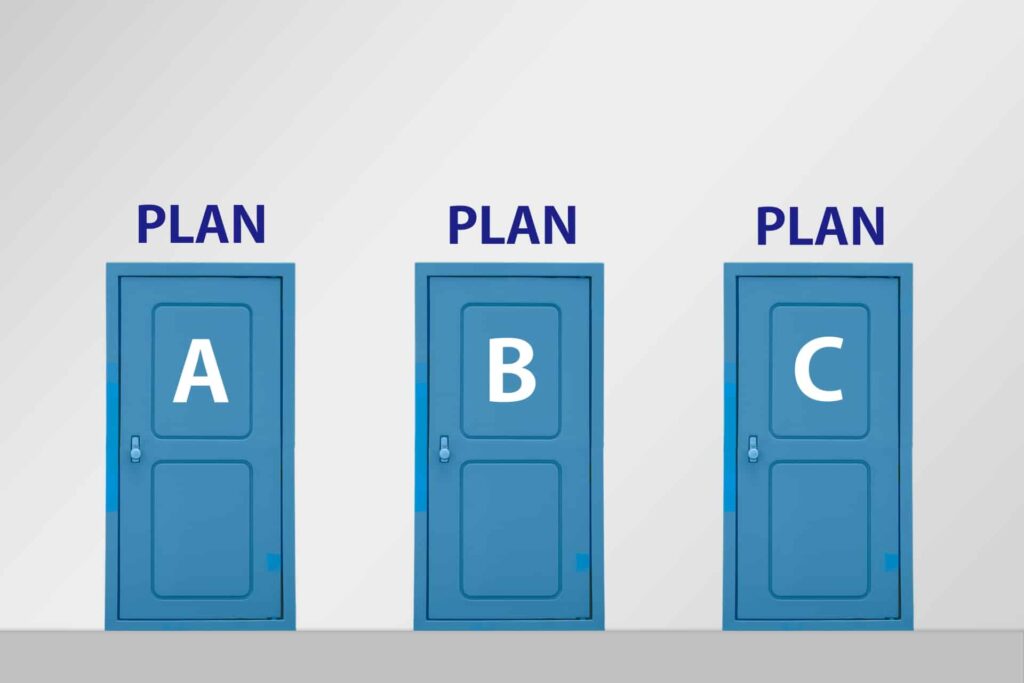 プランABCのドア