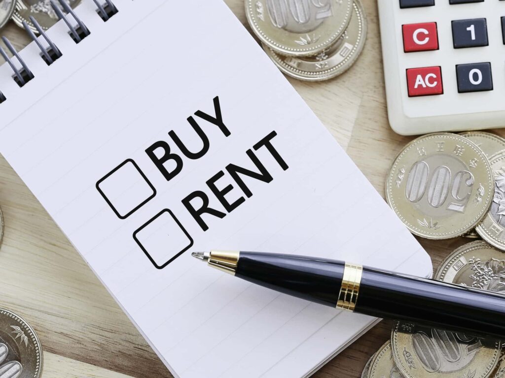 レンタルか買うか